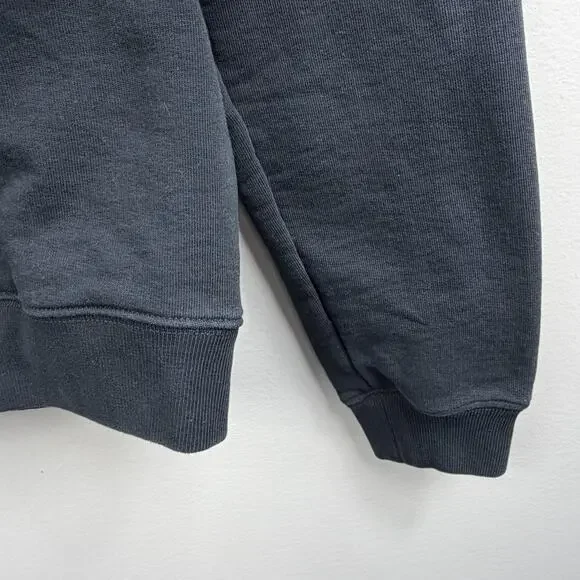 LOEWE Unisex Black Anagram Crewneck Sweatshirt Size M Embroidered Cotton
